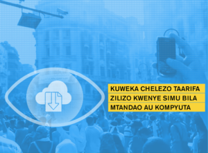 Kuweka Chelezo Taarifa Zilizo Kwenye Simu Bila Kuwa na Mtandao au Kompyuta