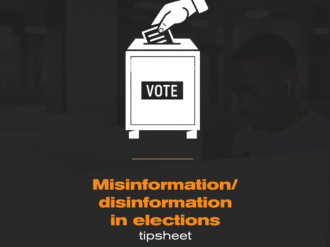 Misinformation And Disinformation In Elections - Africa - Library